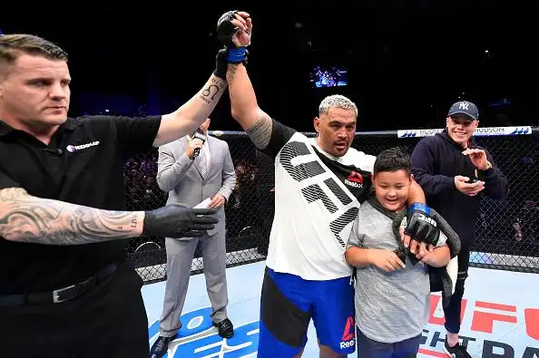 ufc fight night 110:亨特第四回合tko击退刘易斯