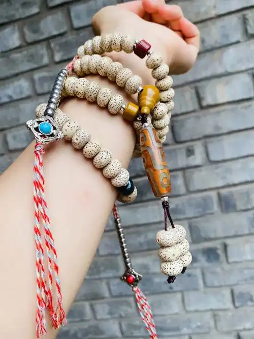 星月菩提76男款文玩珠串大气搭配日常佩戴