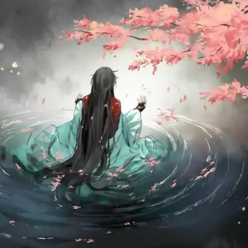 古风意境背影头像图片