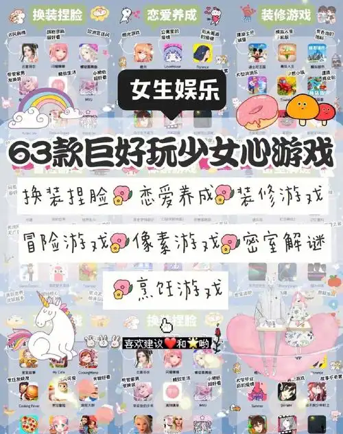 少女心玩游戏推荐