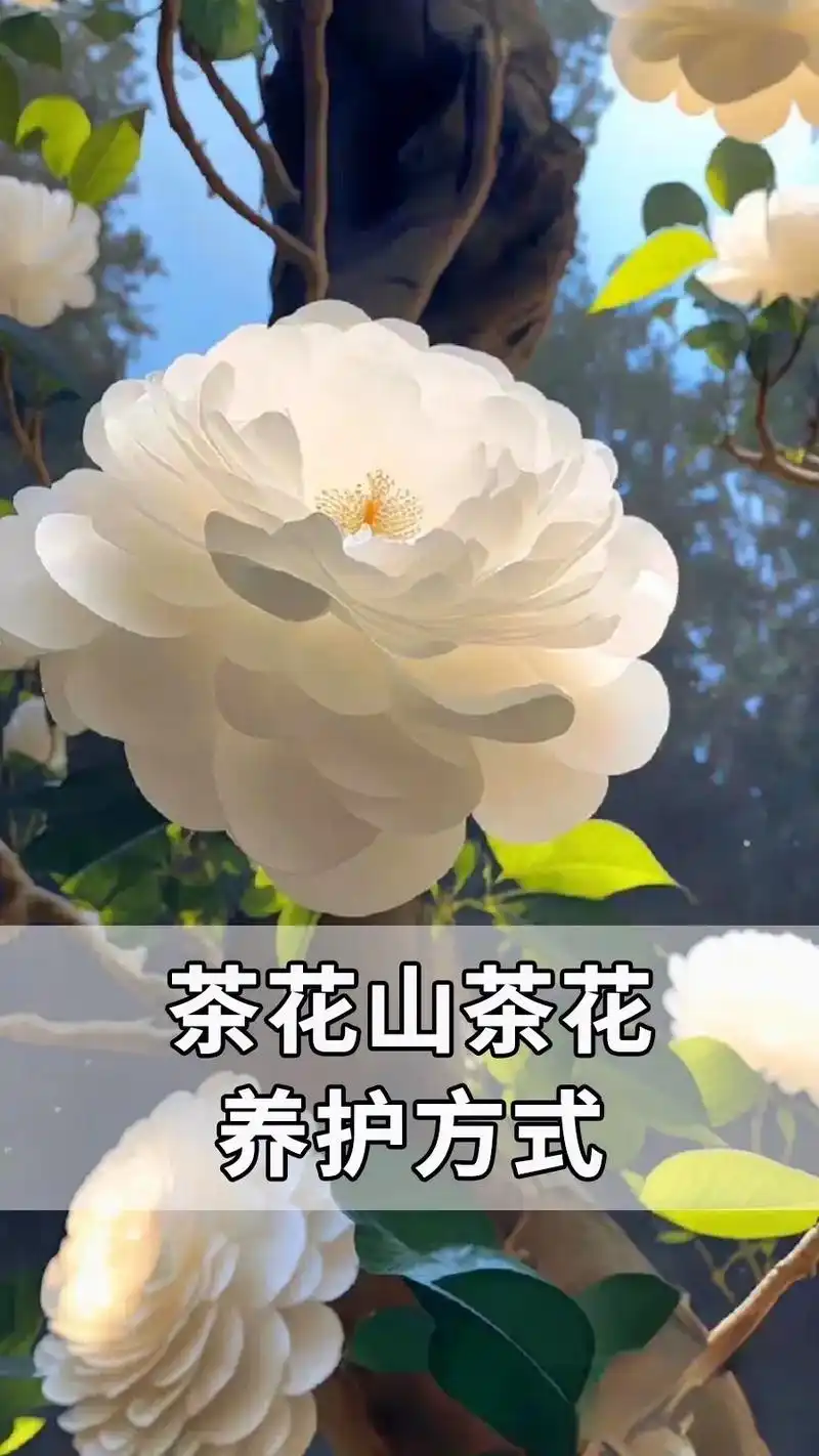 你不知道的养护方式——茶花山茶花.#爱生活爱养花 #养花小知 - 抖音