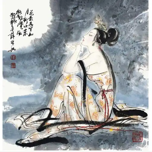 薛林兴:现任中国仕女画研究会会长,开创一种新的绘画语言