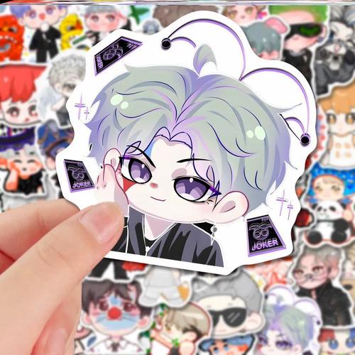 96张超可爱q版薛之谦贴纸天外来物演唱会老薛同人图diy笔记本贴画