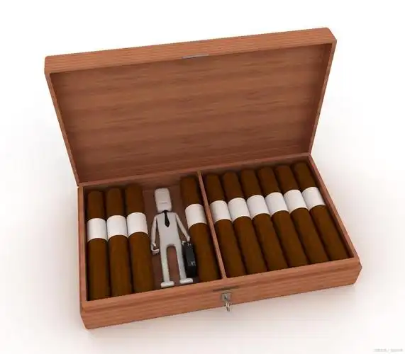 黄鹤楼迷你雪茄10支装铁盒