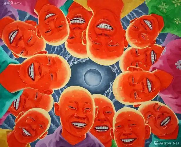 方力钧当代艺术,油画作品_方力钧官方网站-雅昌艺术家网