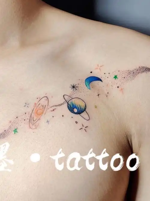 星辰_纹身图案手稿图片_涅墨-02的纹身作品集