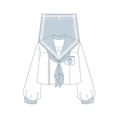 城南诗中意jk制服裙套装水手服中间服长短袖原创学生