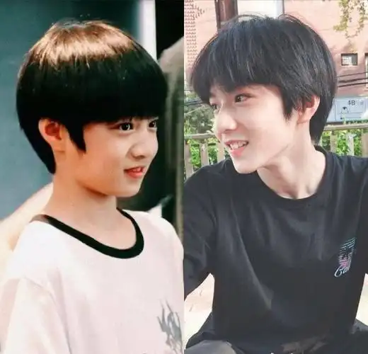 刘耀文的童年照