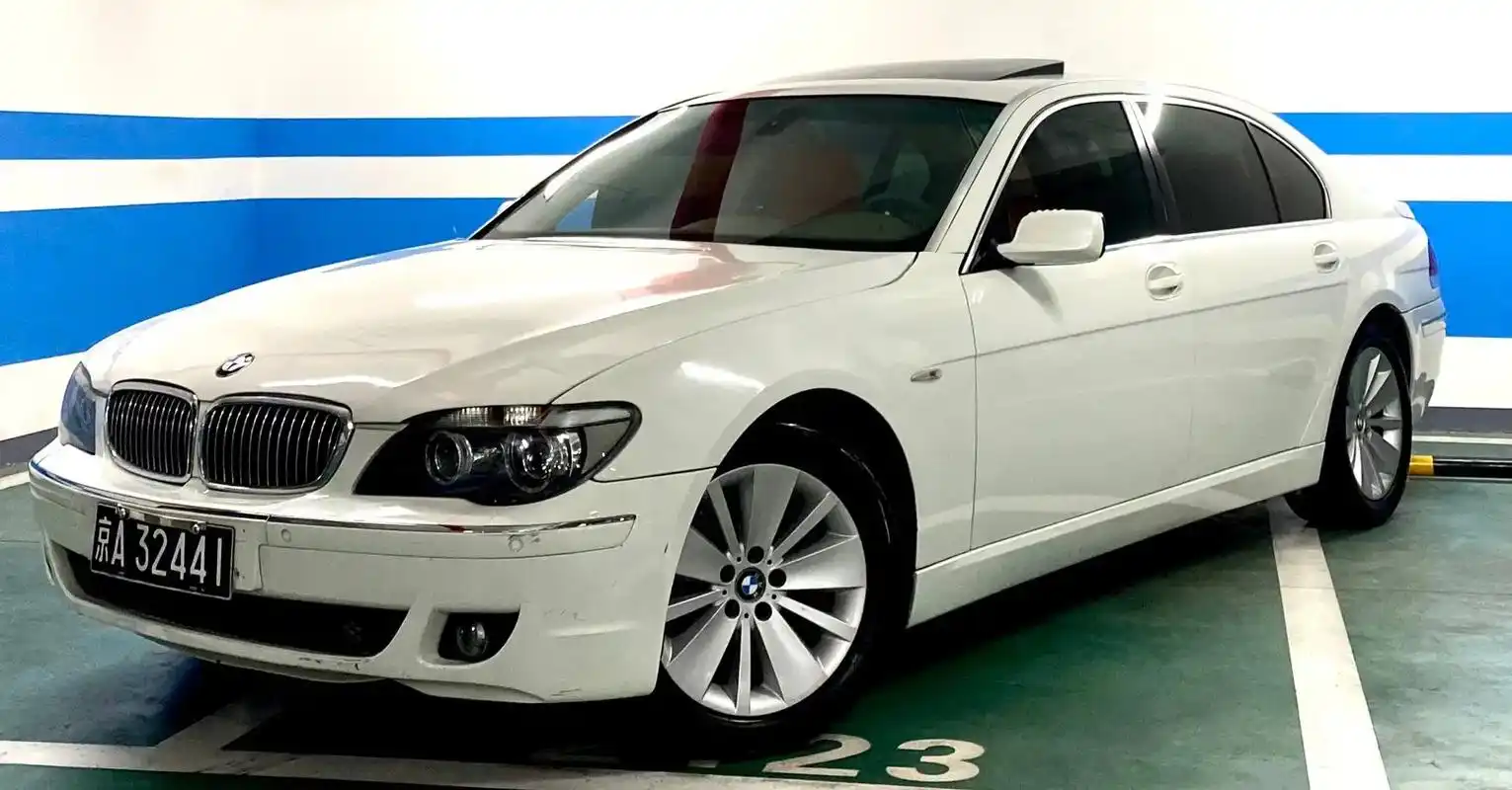 绝版京a黑牌 xjp外企公司一手 06年宝马730li e6 - 抖音