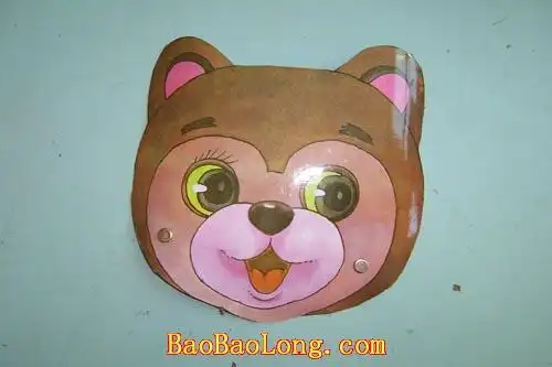 动物头饰图片:熊