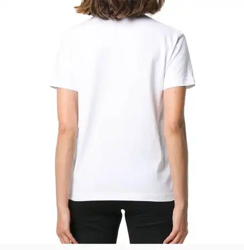 女士短袖t恤】balenciaga 巴黎世家 女装 服饰 女士 白色圆领经典logo