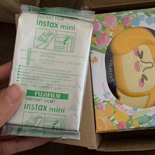 拍立得相纸 instax mini 白边花边 白边10张锡纸包装,2025/01