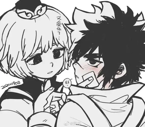 蒙犽 孙膑 王者荣耀 cp(出处见水印 微博)