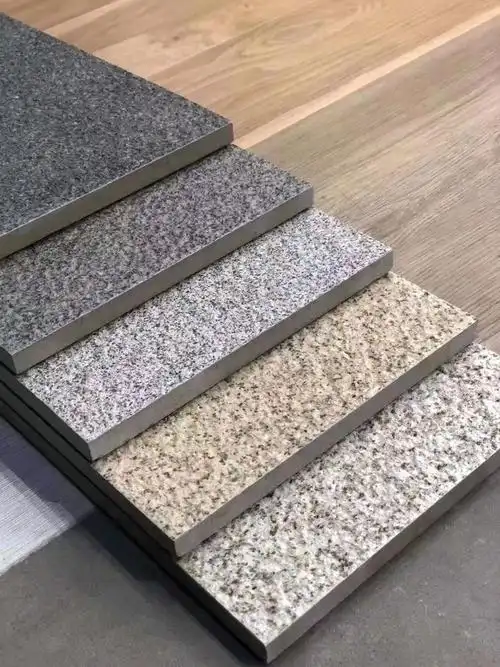 广东陶瓷pc砖仿芝麻灰花岗岩地砖人行道生态地铺石