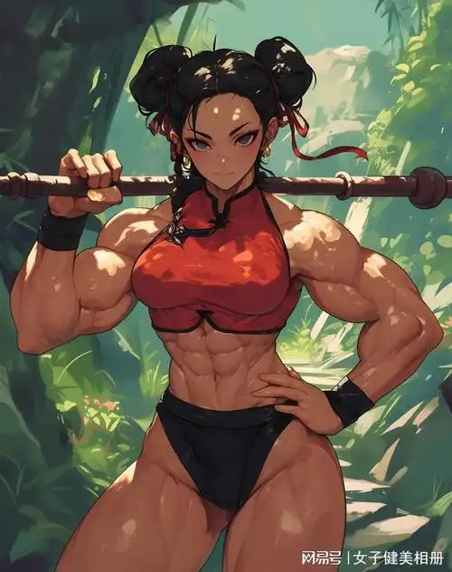 味道纯正的肌肉女漫画原汁原味的高质量优秀艺术品