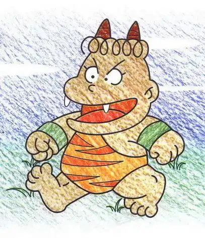 简笔画怪兽简笔画怪兽图片