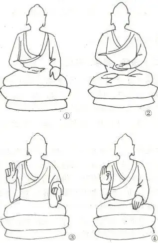 大佛禅院简笔画 简笔画图片大全-普车都