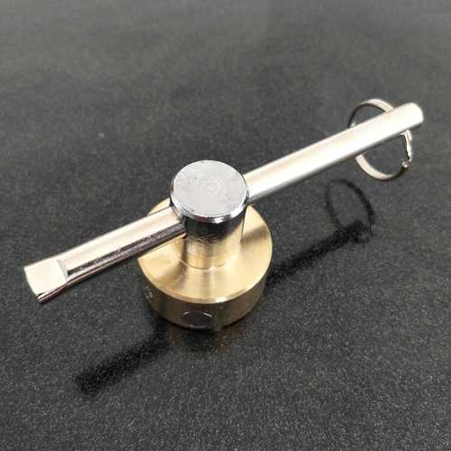 家用暖气阀门钥匙 一字 磁性锁闭阀开关自来水表前阀门 水表扳手