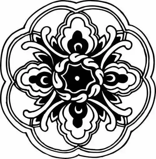 清代纹饰图案素材共378幅上册