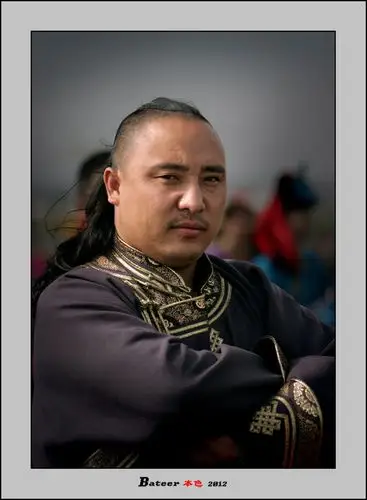 蒙古族人像