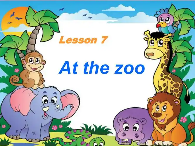 新冀教版三年级起点英语下册unit2animalsatthezoolesson8tigersand