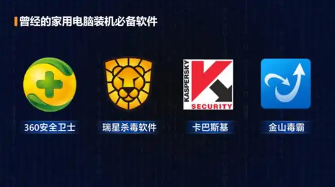 杀毒软件失宠是因我们安全了吗