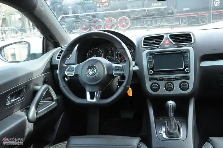 大众尚酷1.4tsi豪华版试车实拍图 内饰