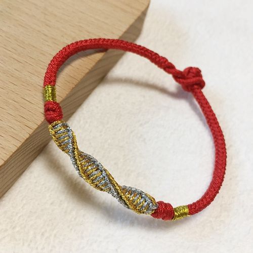 手工编织故宫同款光华彤庭系列红色手绳红绳手链