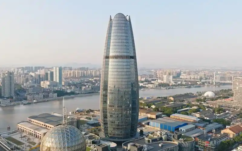 【4k50】宁波玉米楼—宁波财富中心 御3航拍