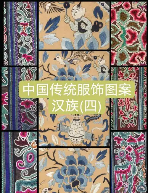 🎨汉族传统服饰图案精选