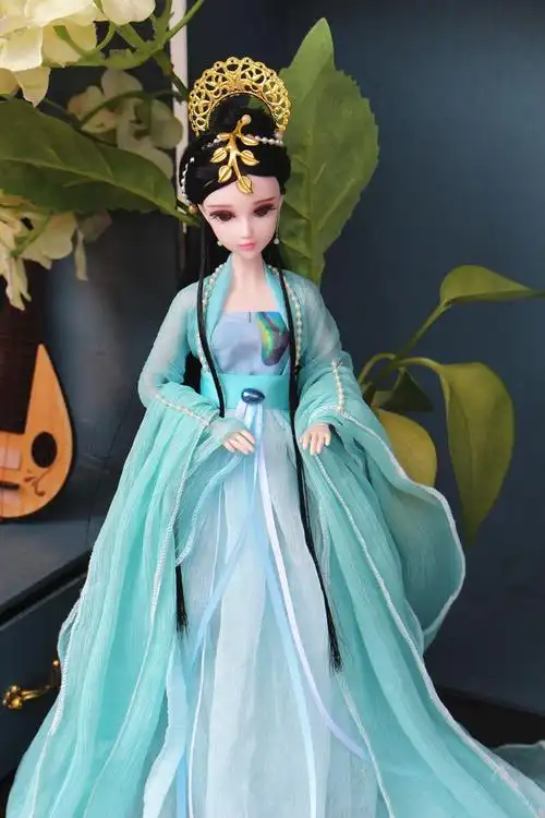 古装汉服娃娃 长安赋 古装娃娃新娘新娘 古风摆件结婚礼物女孩玩具洋