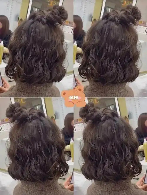 短发蛋卷头放心尝试真显脸小头包脸发型