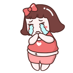 肥妹的日常-微信原创表情包设计