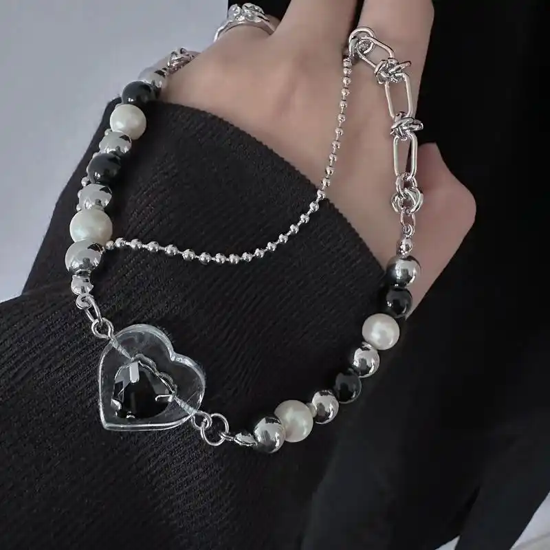 分享一条甜酷大漂亮链子