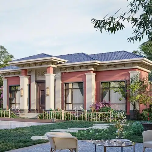 一层小院别墅带大露台