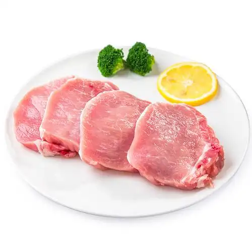 苏宁易购超市北旺猪外脊带骨350g鲜