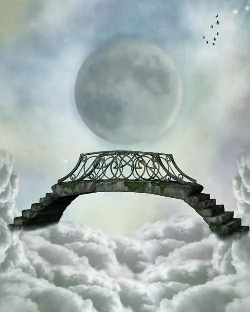 天堂的美丽的门