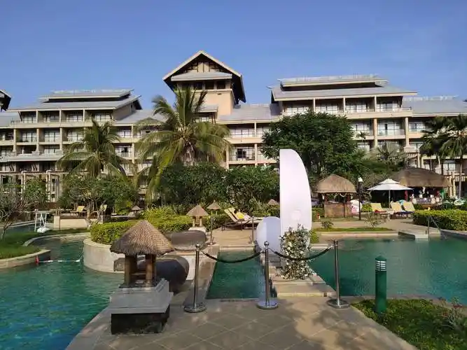 三亚希尔顿酒店的风光