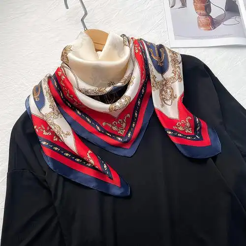 银行员工正方形的丝巾怎么围 银行方丝巾的系法图解视频教程