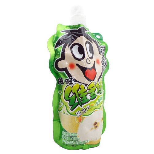 旺维多粒果冻150g袋混合水果味吸吸摇摇果肉果冻