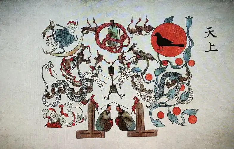 马王堆汉墓t形帛画赏析