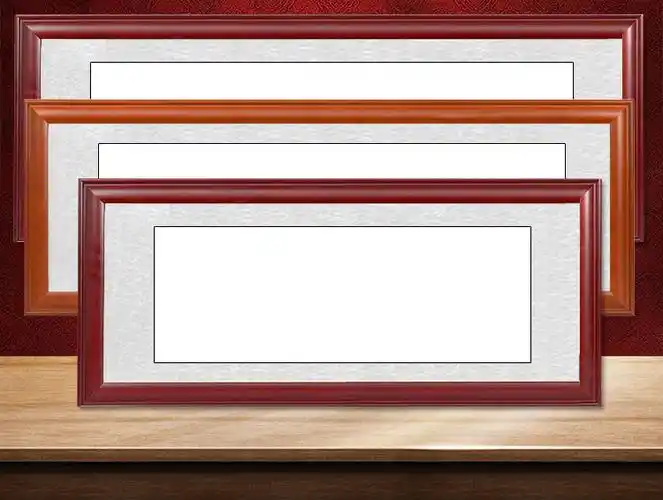 字画装裱空框字画装裱画框任意尺寸装框书法毛笔宣纸国画框架表外书画