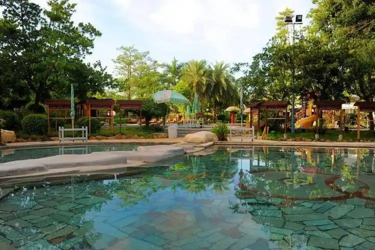 chao抵价~玩转恩平锦江温泉,2大1小自助早 露天温泉门票,送开平碉楼