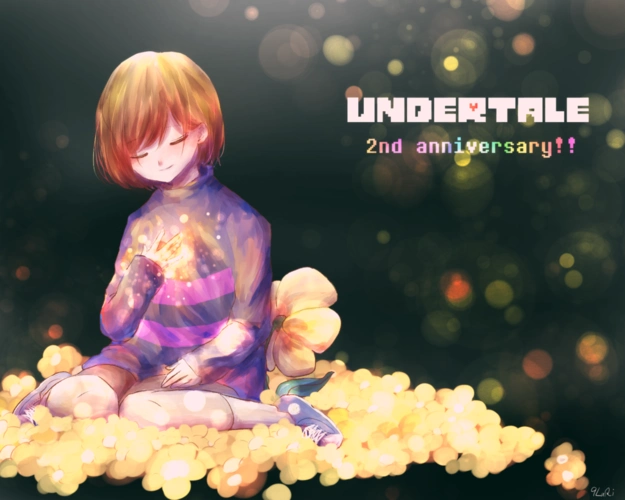 undertale传说之下精美人物图包frisk篇