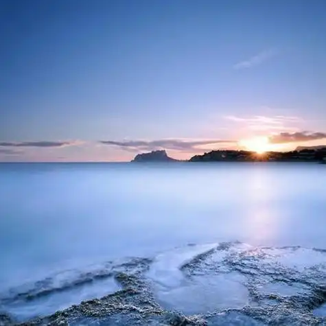 唯美风景头像蓝色天空唯美风景无水印