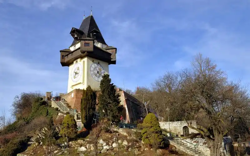 世界风光奥地利格拉茨城市风光高清电脑桌面壁纸