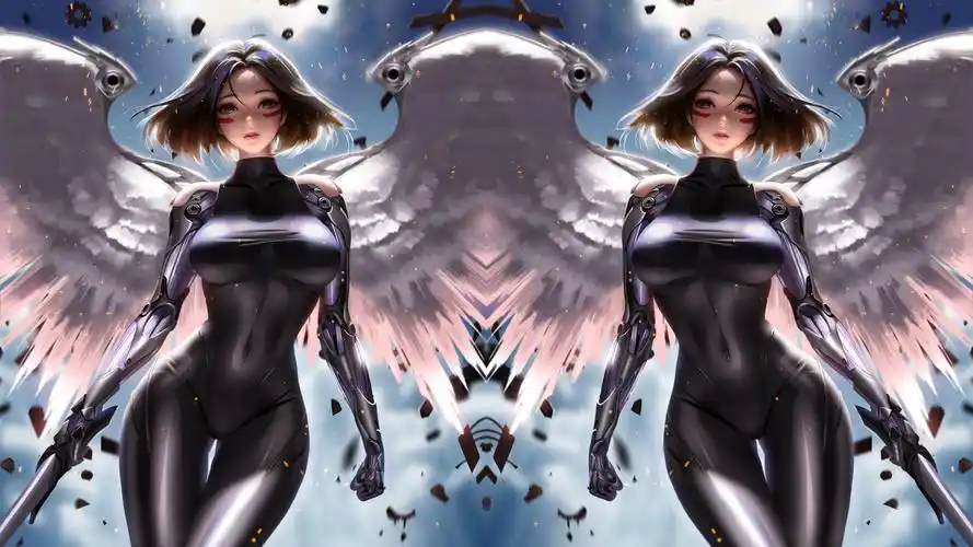 战斗天使阿丽塔(动漫静态壁纸) - 静态壁纸下载 - 元气壁纸