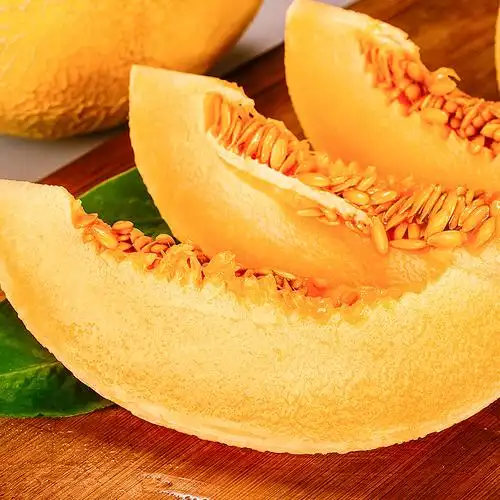 新疆网纹哈密瓜9斤黄皮水果新鲜当季整箱特级哈密瓜