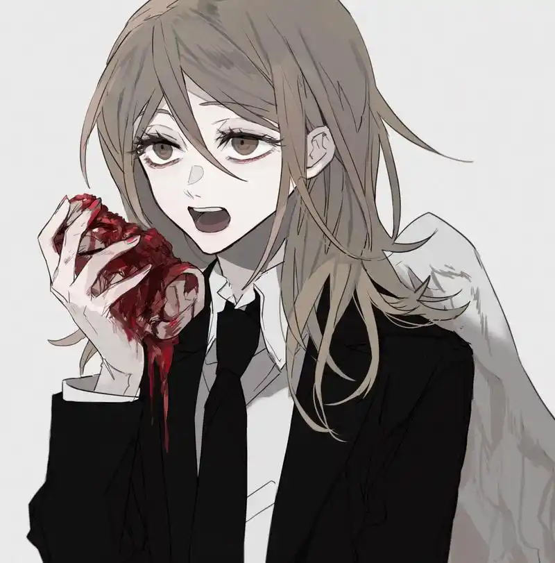 天使恶魔  画师:eba #电锯人# #动漫头像和壁纸