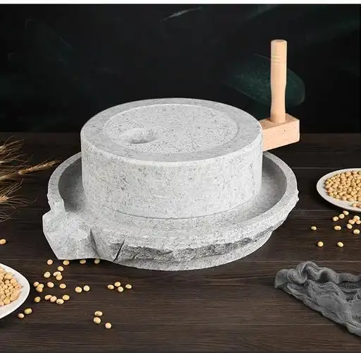 传统手工推老式石磨子黄豆浆机已售7新品淘宝￥219券后价￥129石磨